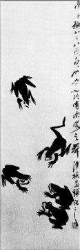  maler galerie - Qi Baishi Frösche Chinesische Malerei